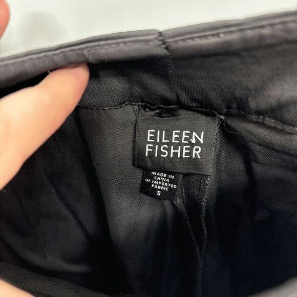 Eileen Fisher Trouser Womens Gray Preowned Ankle Straight Dress Pant Small - Picture 3 of 7